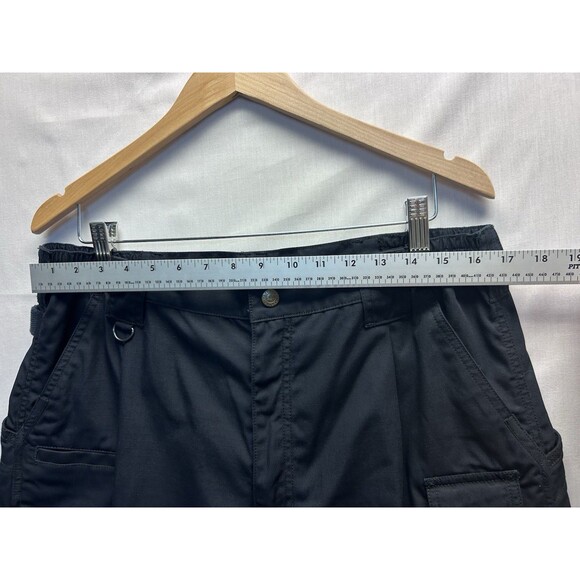 5.11 Tactical Mens Taclite Ripstop Cargo Pants Dark Navy Size 36x32 Double Knee - Picture 3 of 8